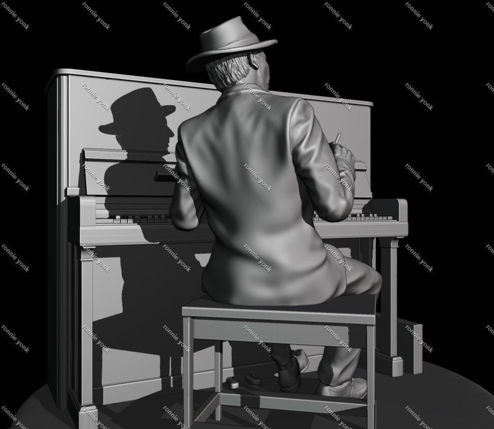 frank sinatra- 3d printing 3D print model_7