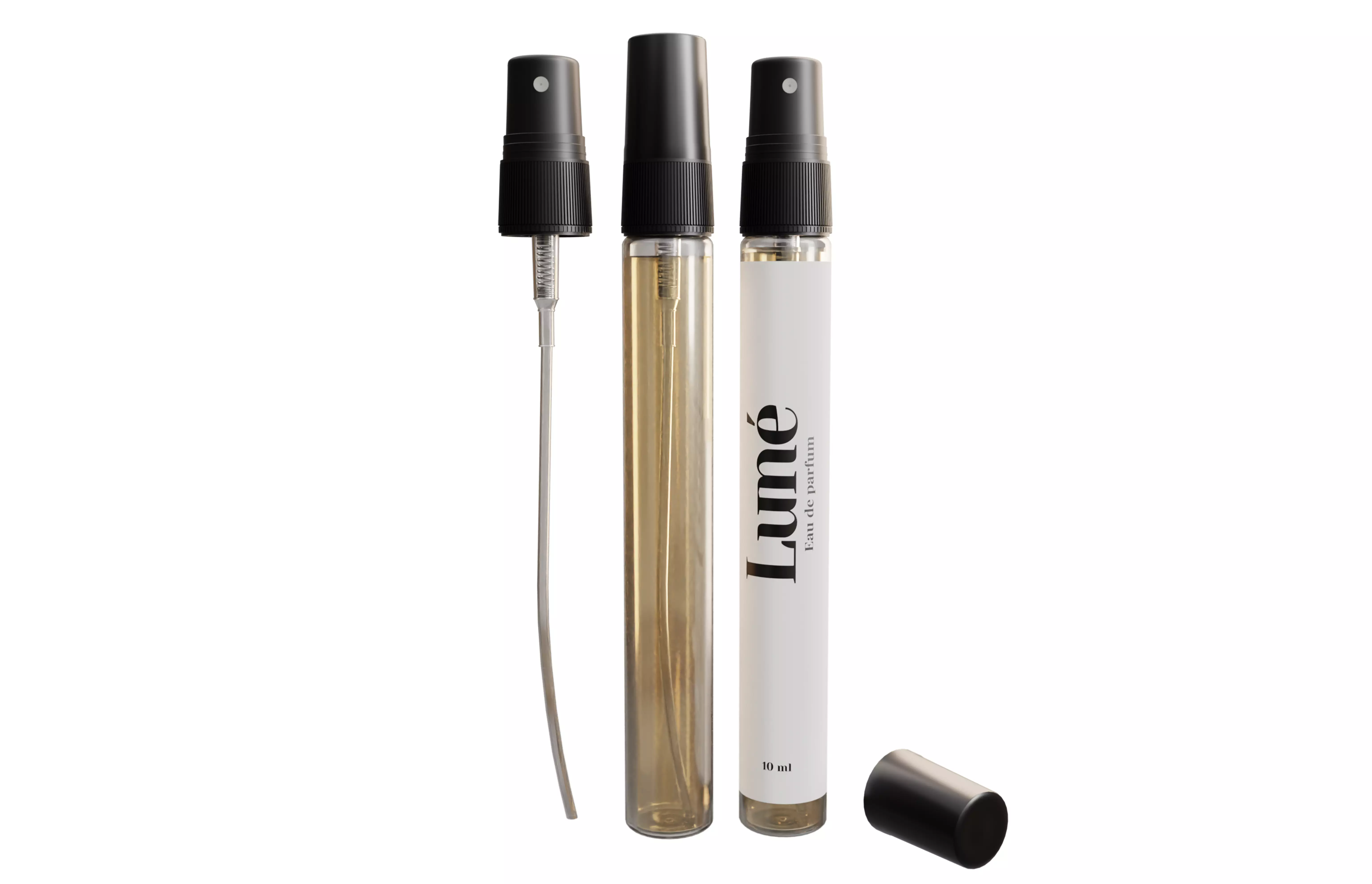 Glass Spray Perfume Bottles 10ml Low-poly 3D model_0