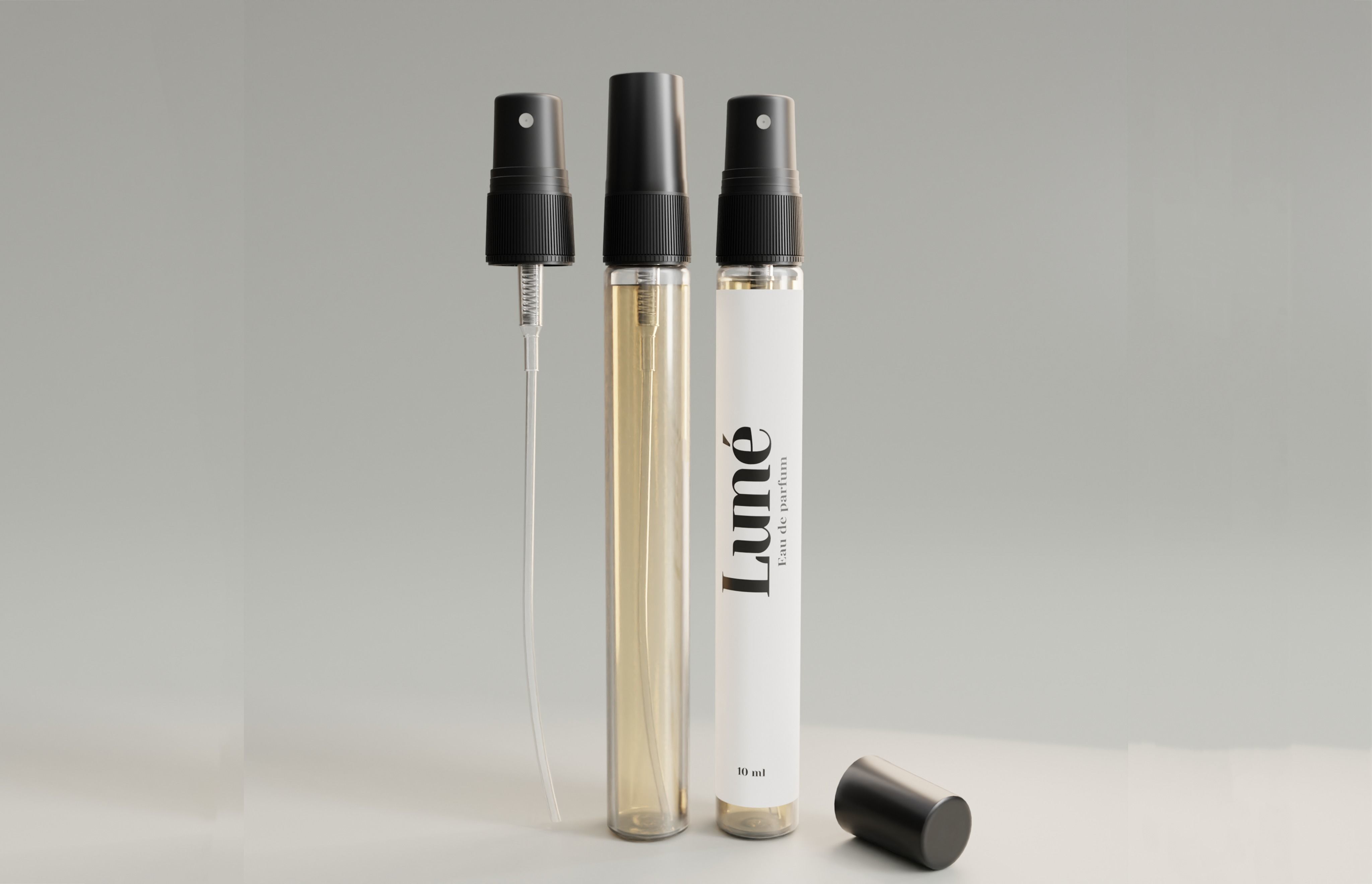 Glass Spray Perfume Bottles 10ml Low-poly 3D model_1