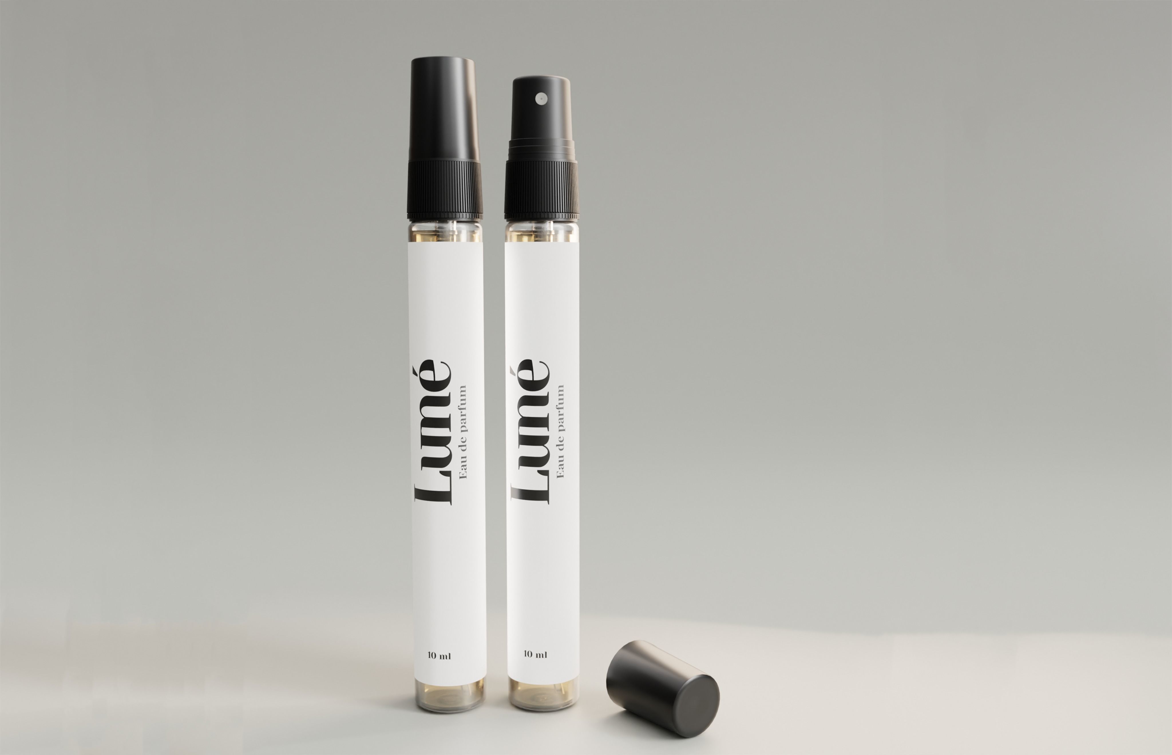 Glass Spray Perfume Bottles 10ml Low-poly 3D model_5