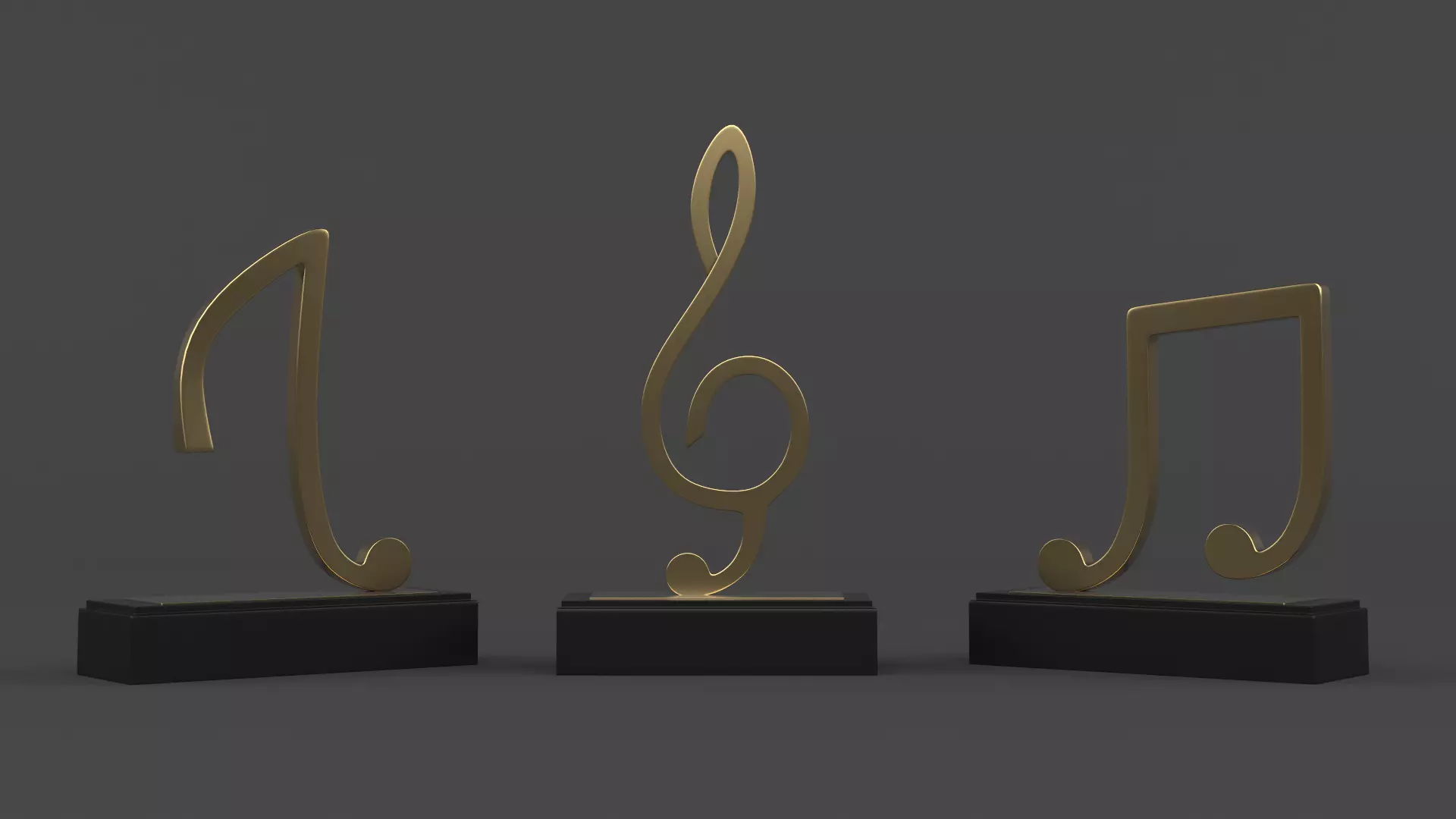 Trophy Cups 3D model_0