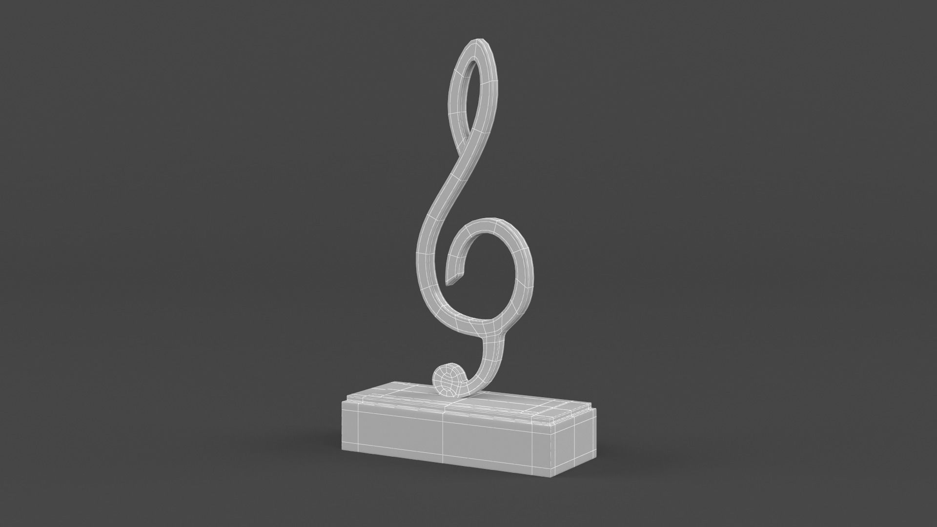 Trophy Cups 3D model_9