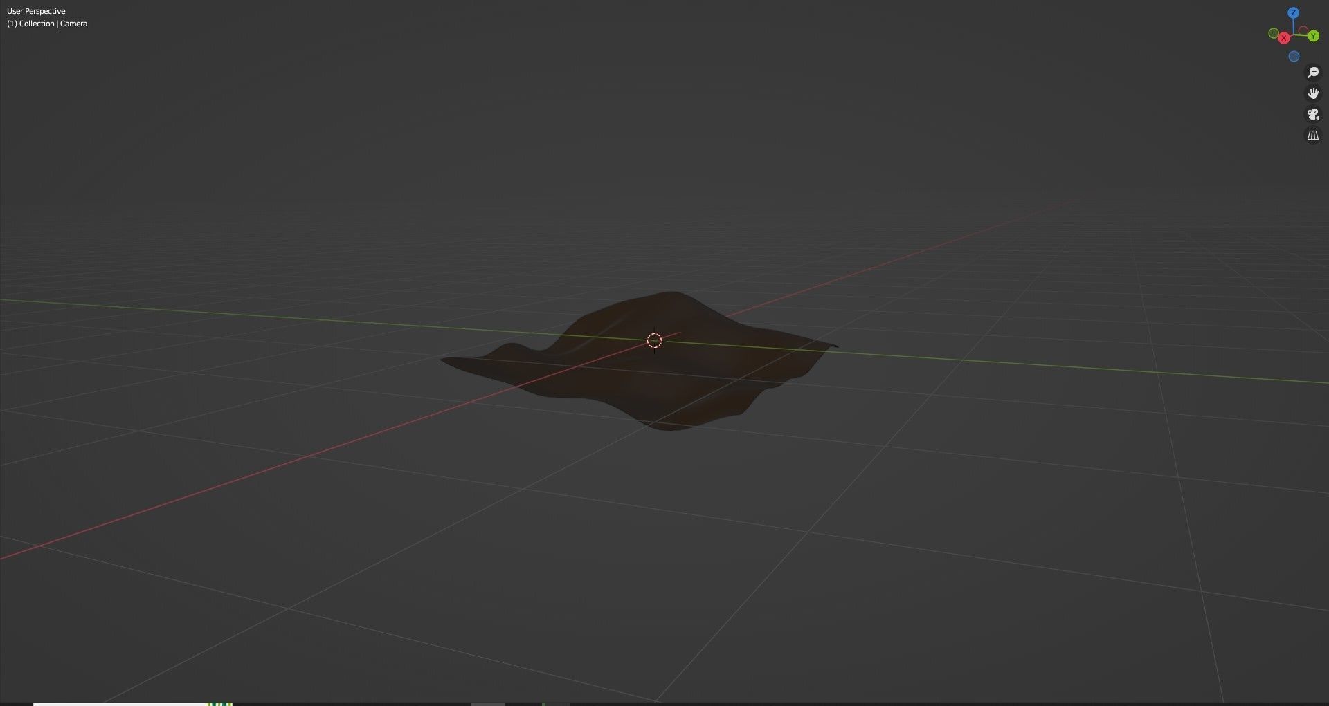 Grass Landscape 3d Model For Free Free low-poly 3D model_2