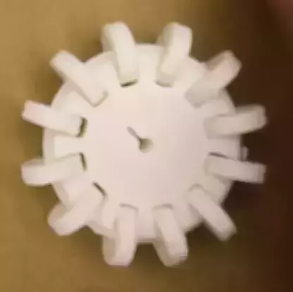 Omni Wheel Print-In-Place world first 3D print model