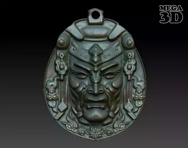 Samurai Pendant 07 230614