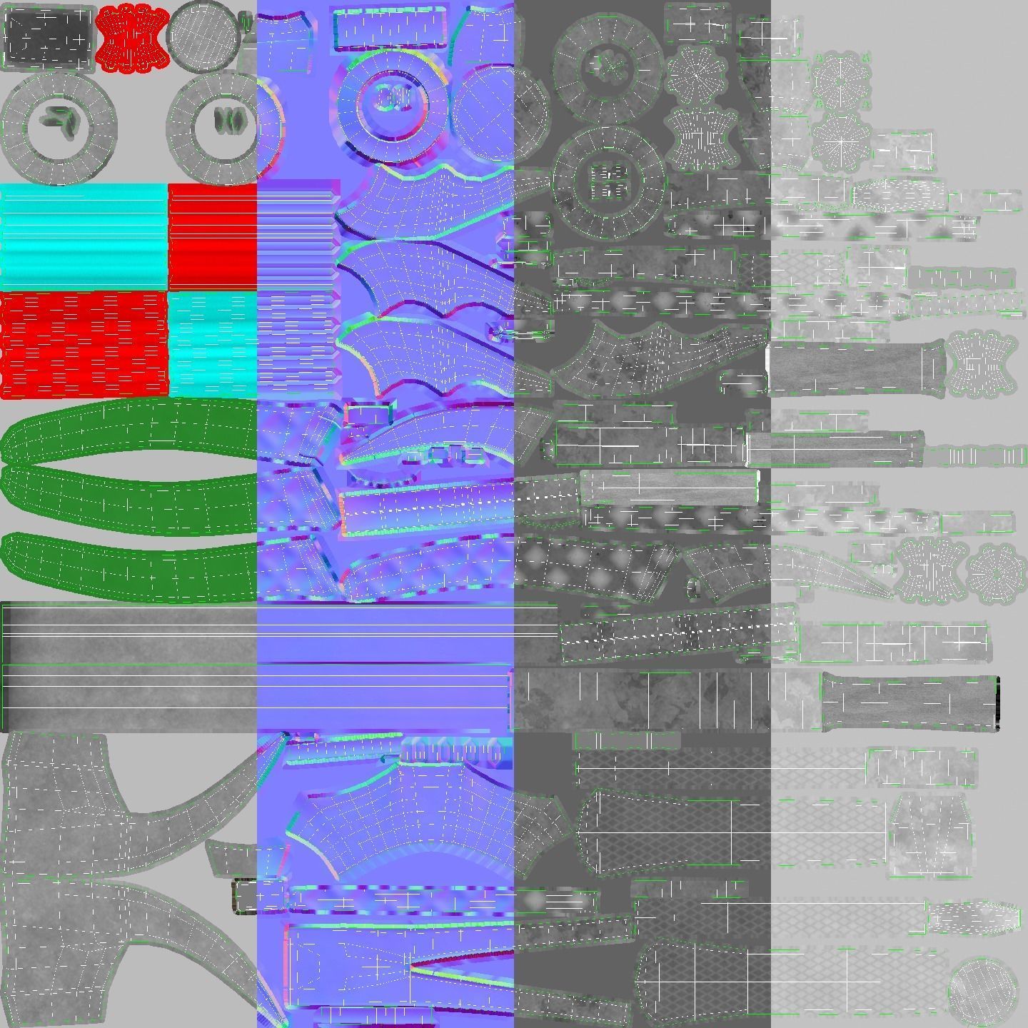 Builder Low-poly 3D model_31