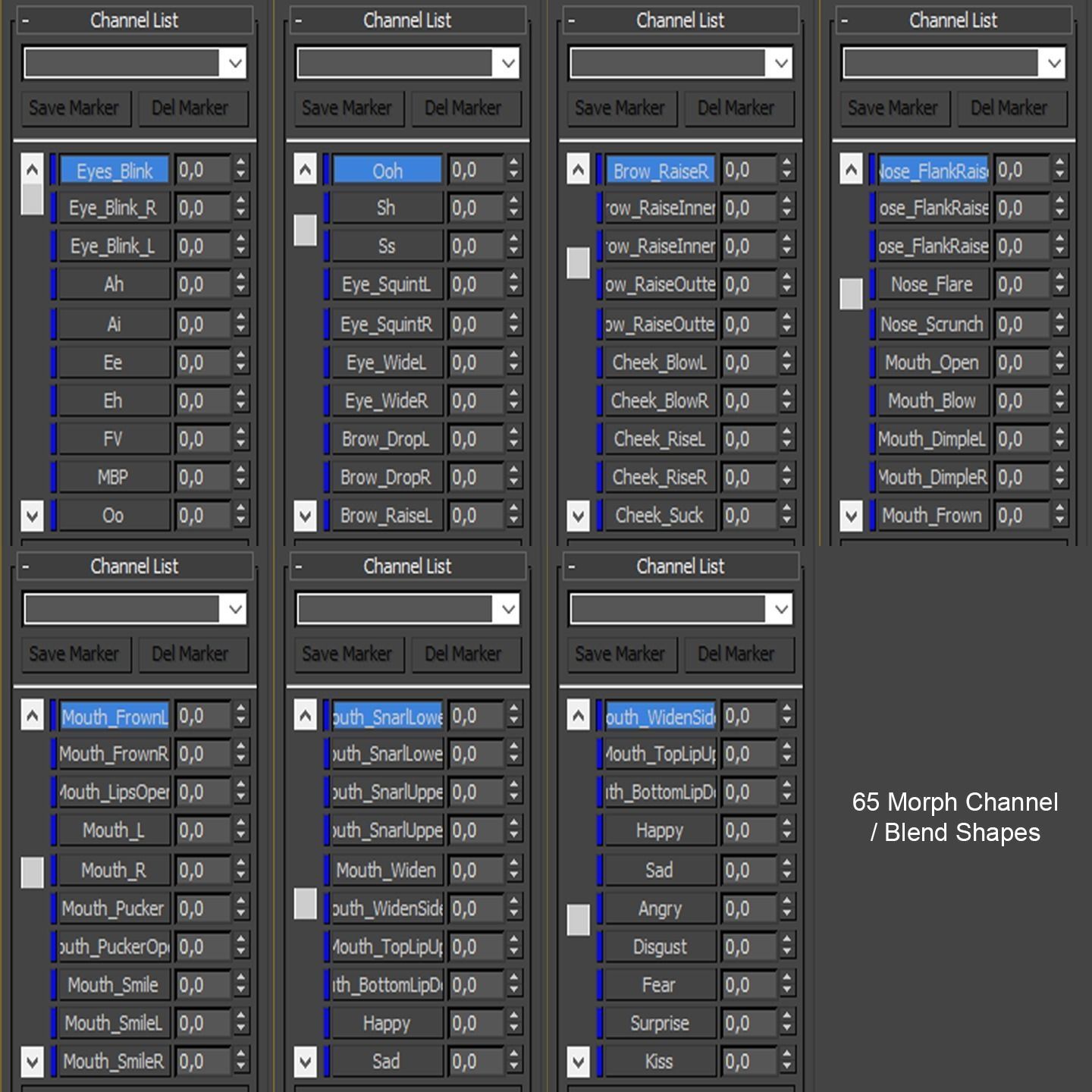 Builder Low-poly 3D model_25