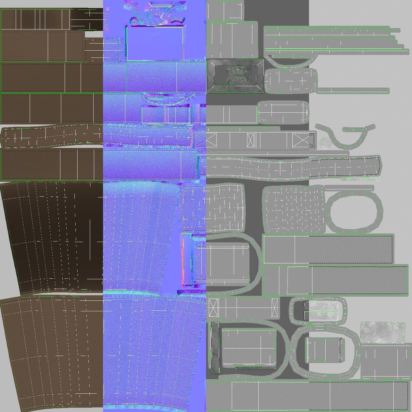 Builder Low-poly 3D model_35