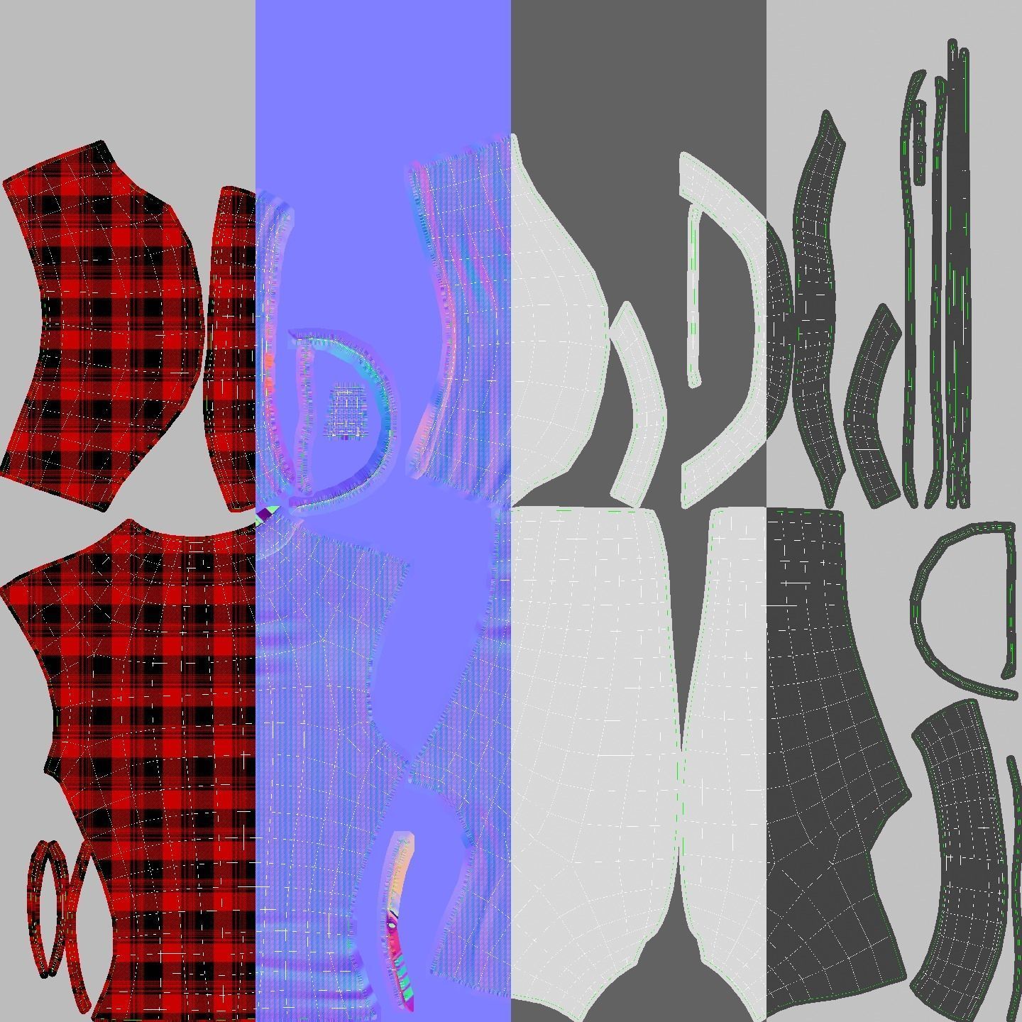 Builder Low-poly 3D model_33