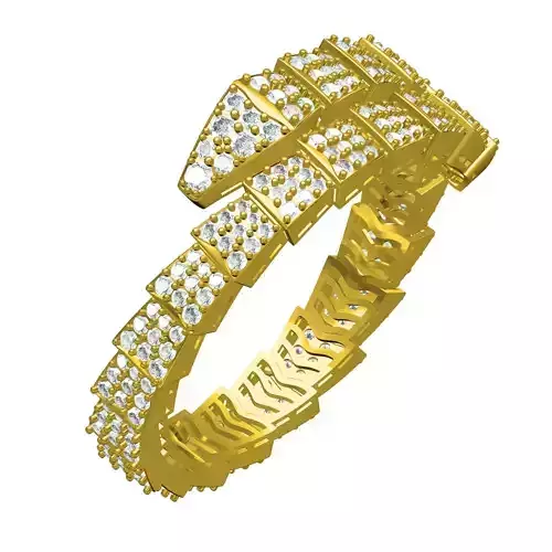 Antique Pave Diamond Bracelet