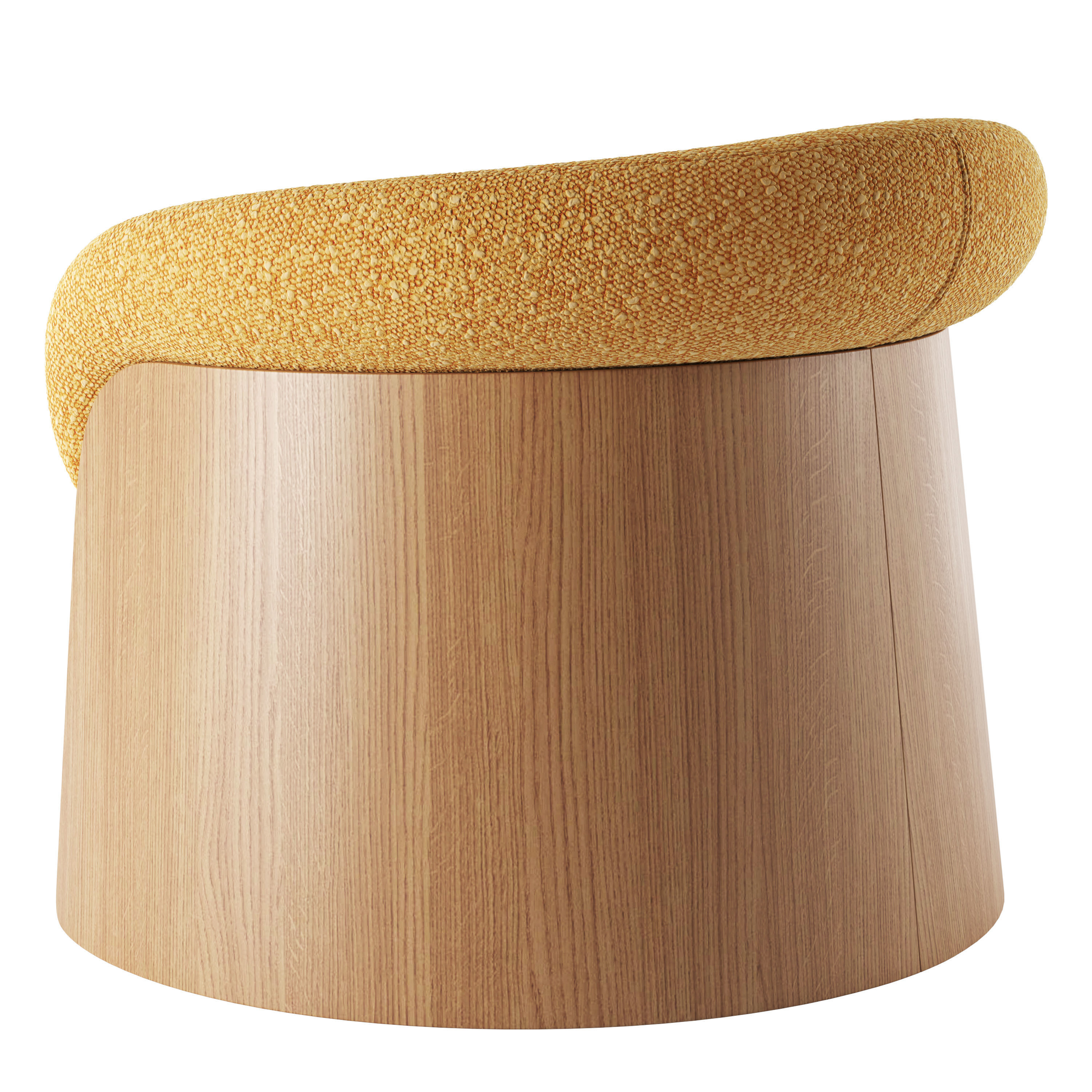 Ginger Lounge Wood By Ondarreta 3D model_3