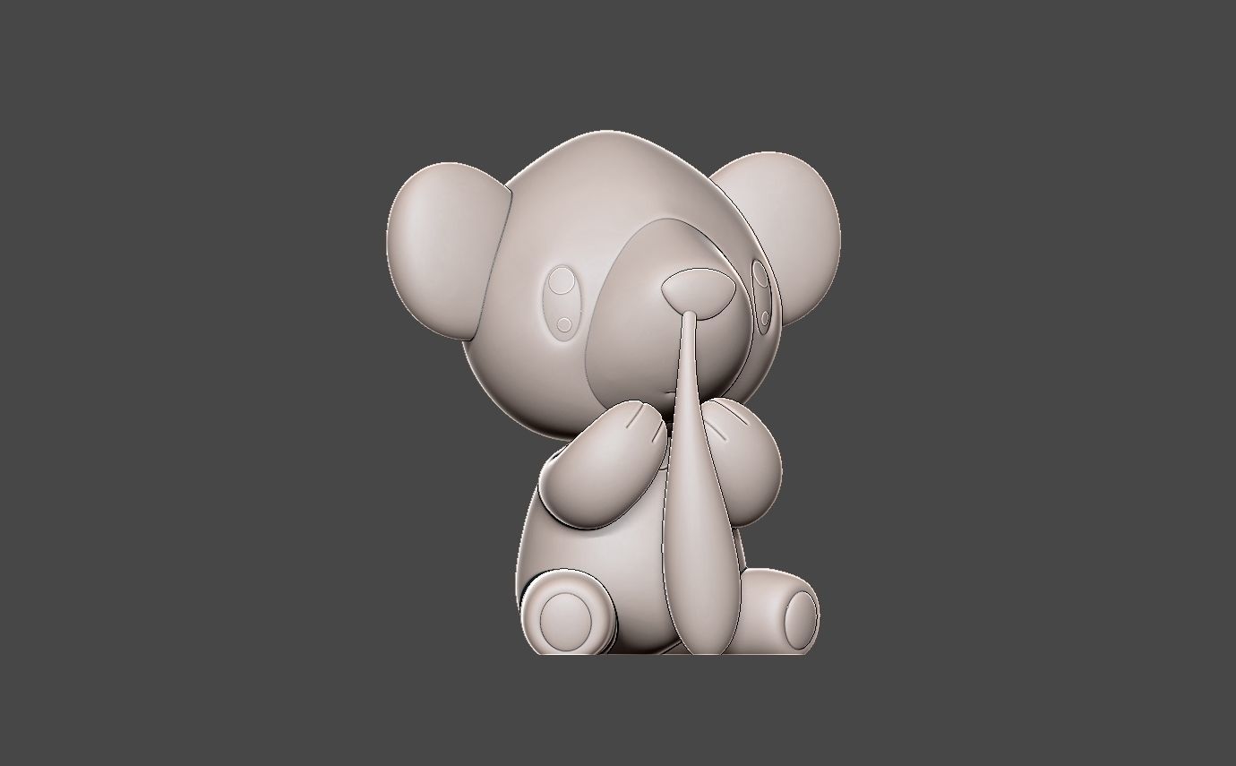 pokemon cubchoo evolution pack 3D print model_9