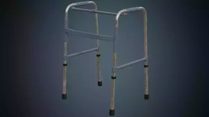 Walker 1B Low-poly 3D model