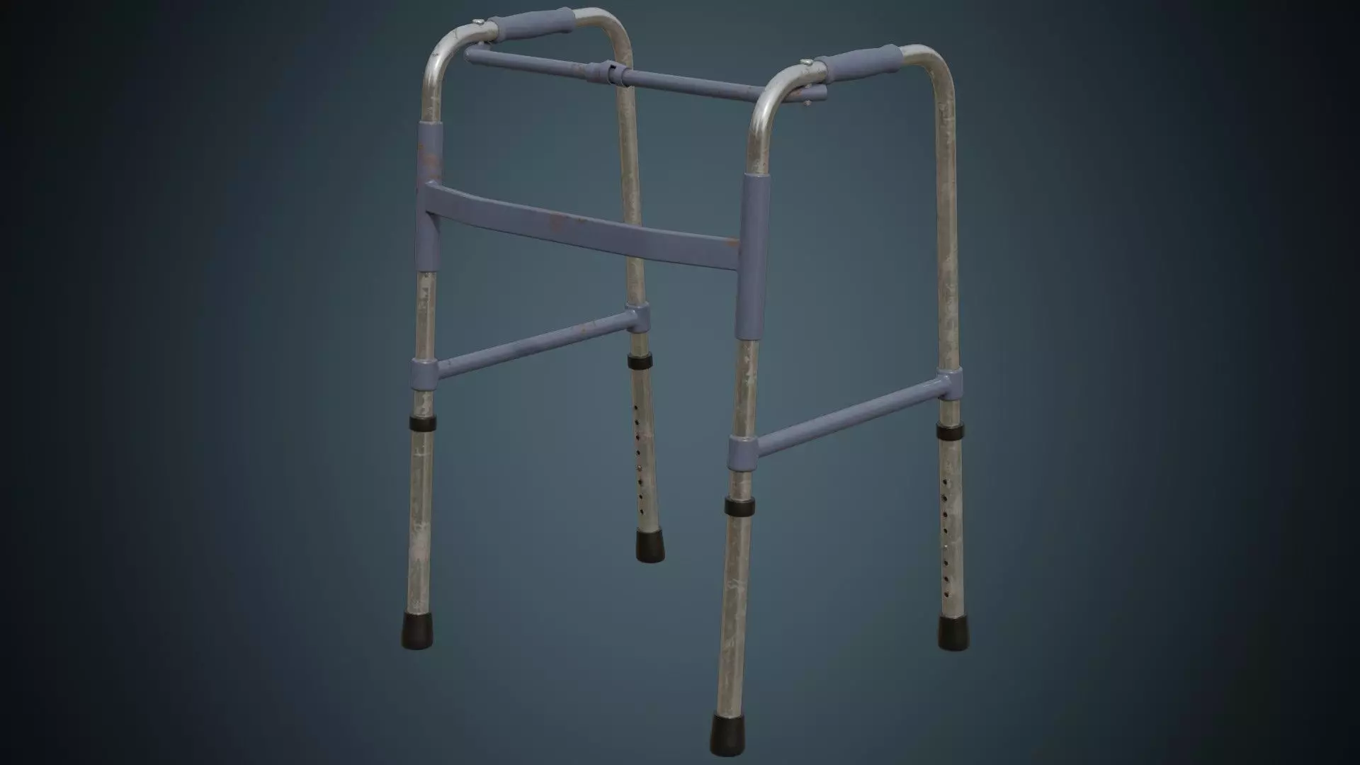 Walker 1B Low-poly 3D model_0