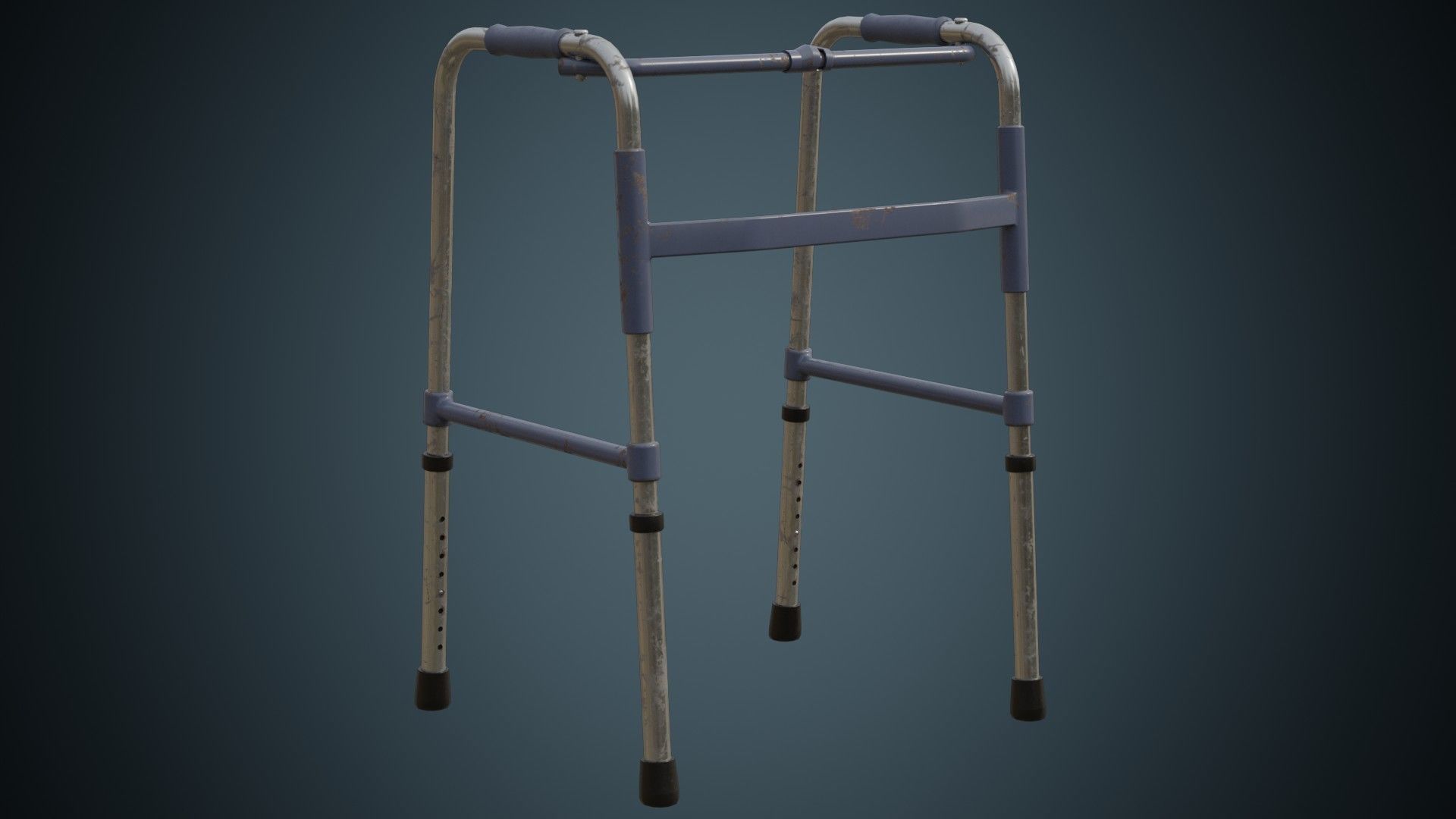 Walker 1B Low-poly 3D model_1