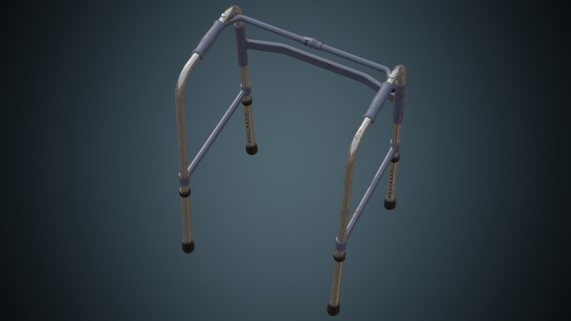 Walker 1B Low-poly 3D model_2