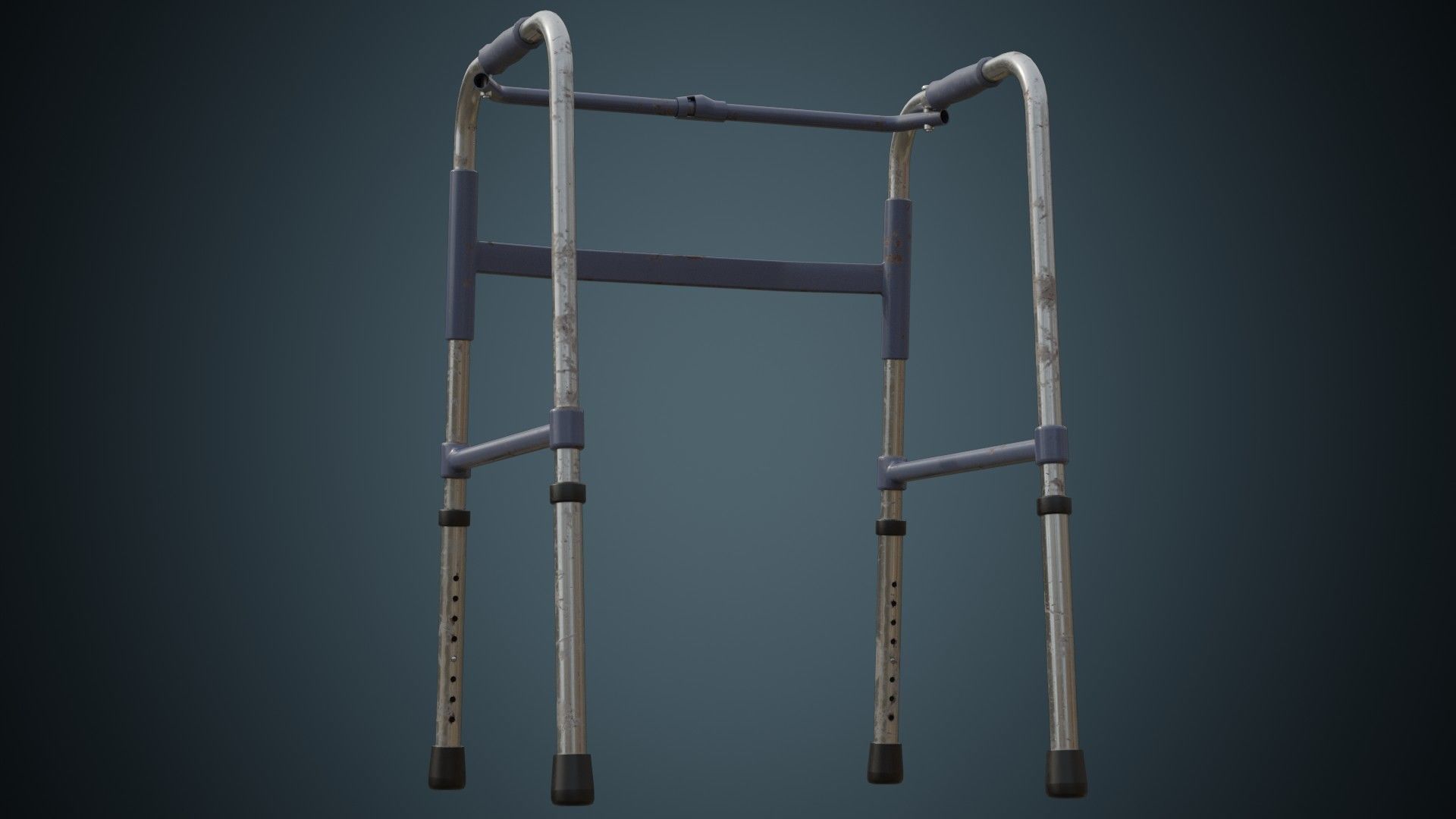 Walker 1B Low-poly 3D model_3