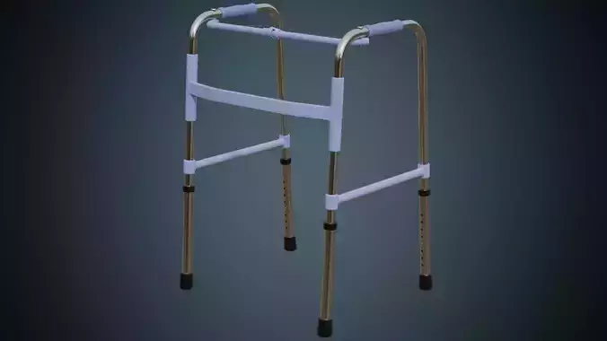 Walker 1 Basic Low-poly 3D model