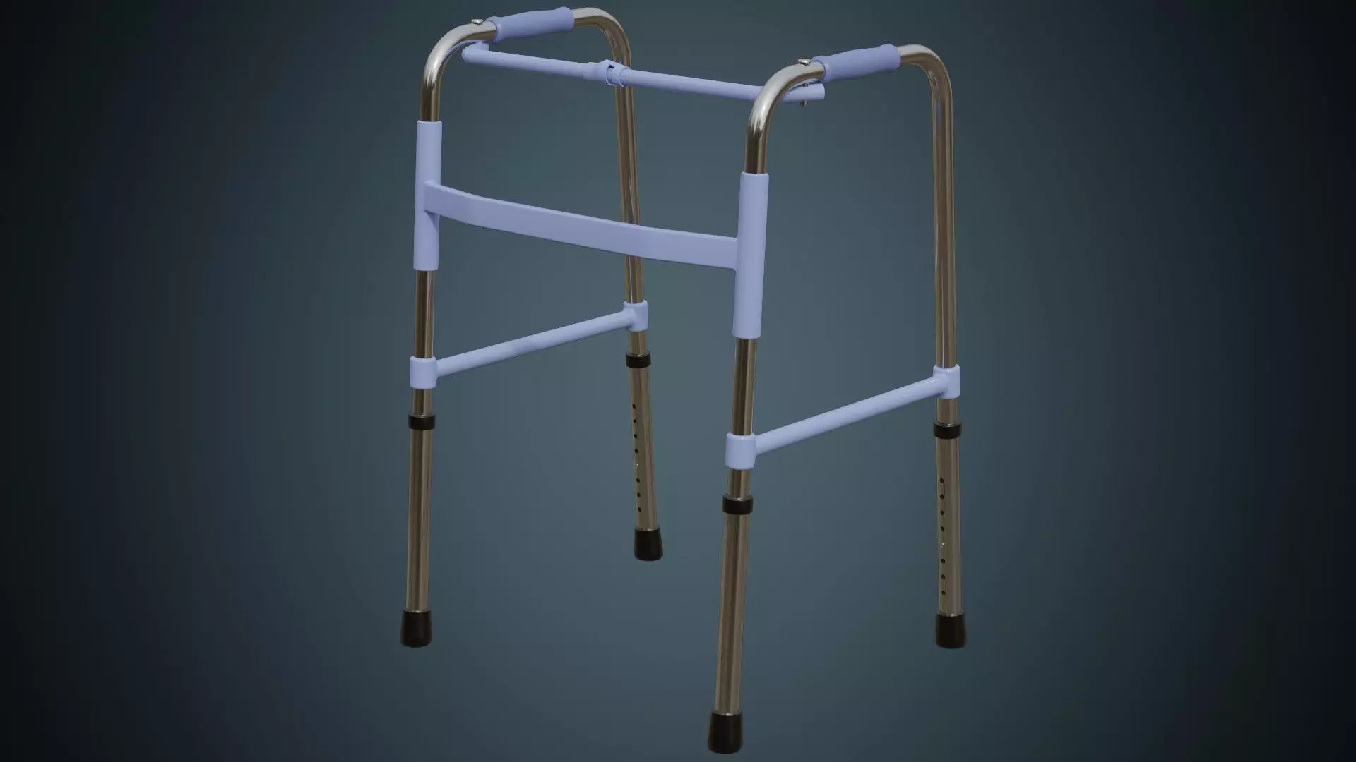 Walker 1 Basic Low-poly 3D model_0
