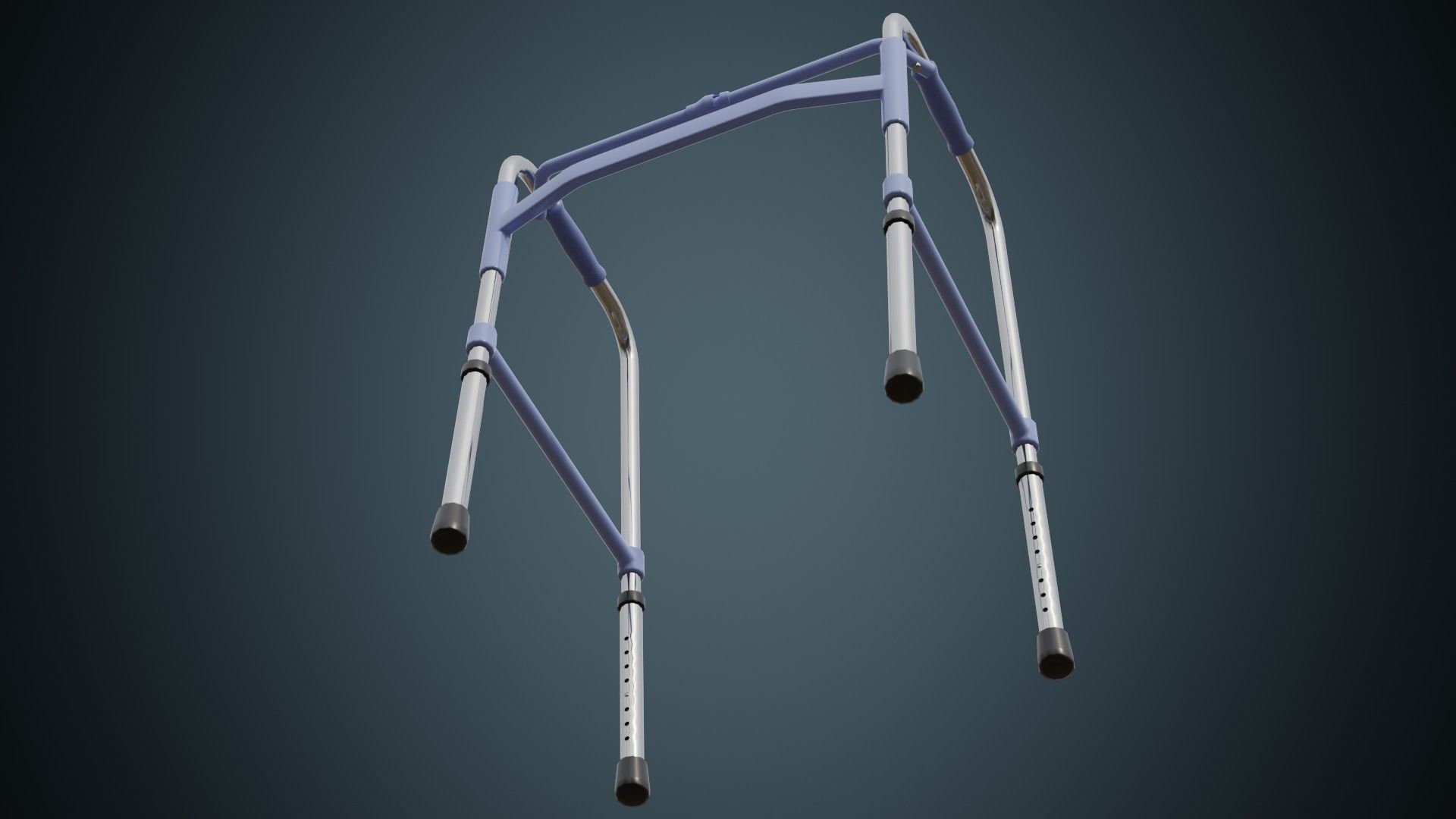 Walker 1 Basic Low-poly 3D model_4