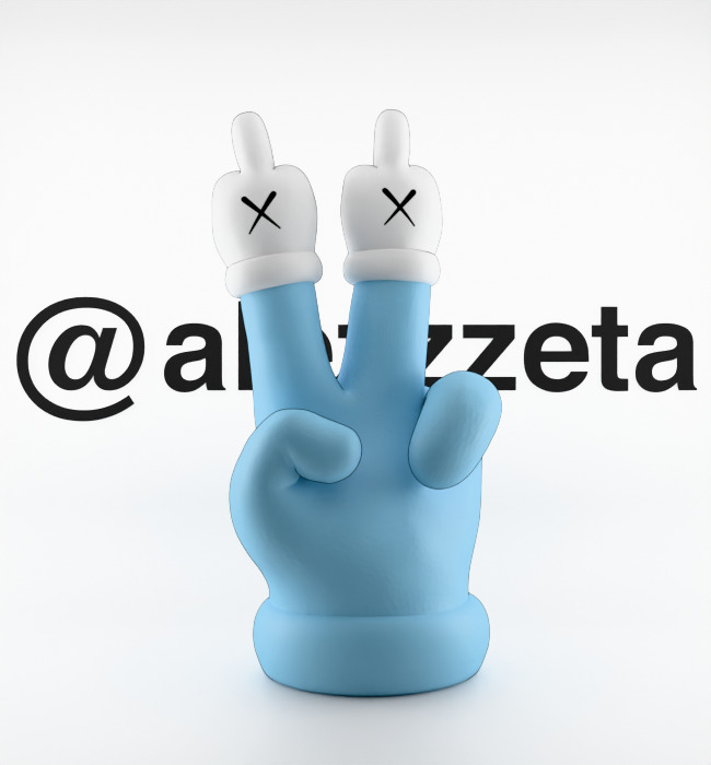 Kaws Hands Mini for Print 3D print model_37