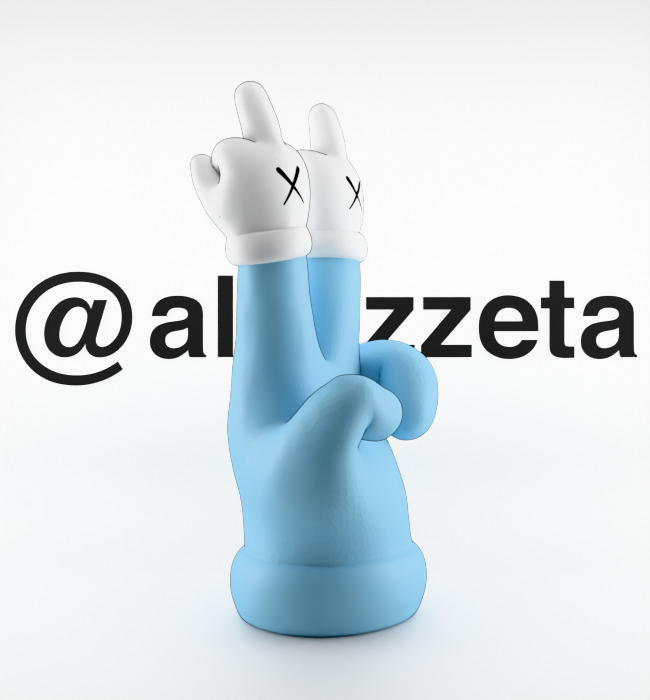 Kaws Hands Mini for Print 3D print model_32