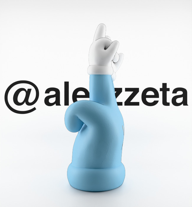 Kaws Hands Mini for Print 3D print model_12