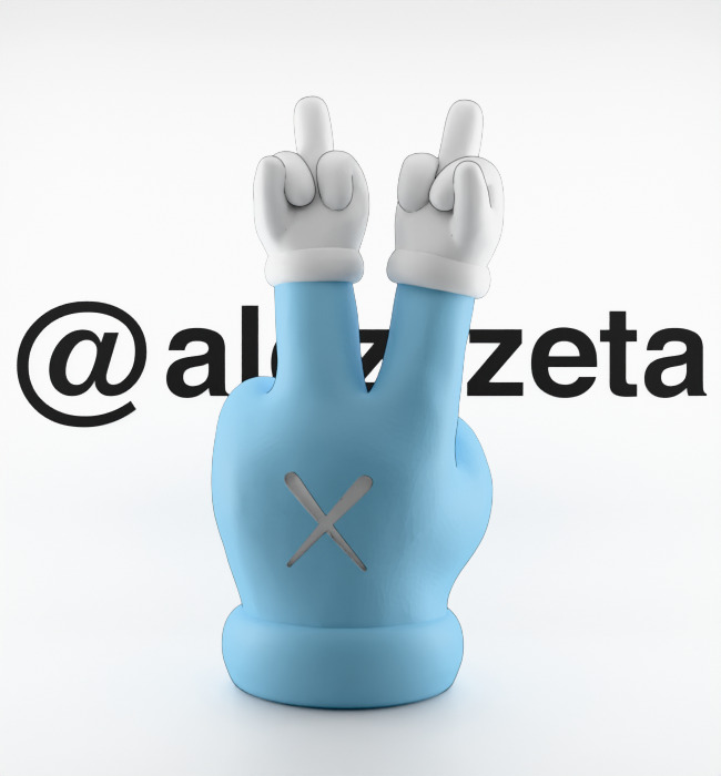 Kaws Hands Mini for Print 3D print model_21