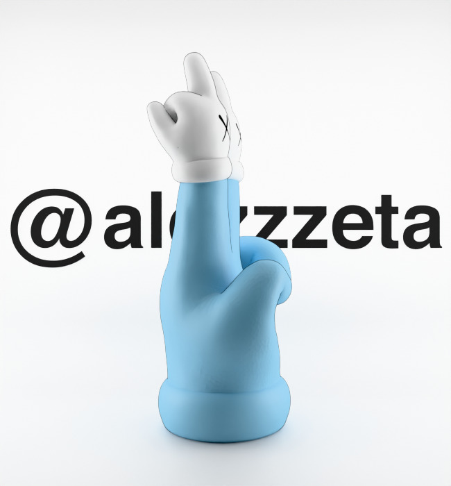 Kaws Hands Mini for Print 3D print model_30