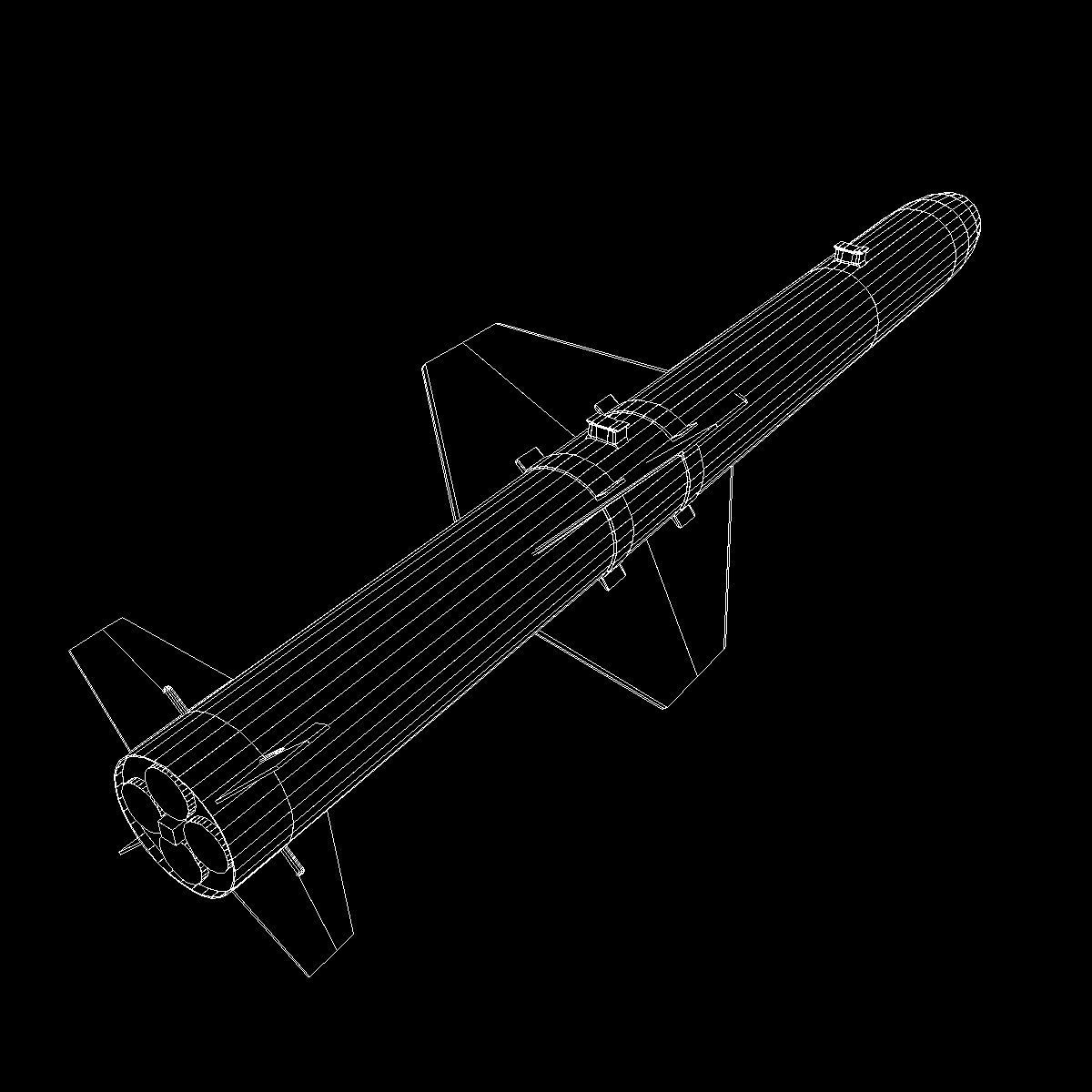TL-2 Missile 3D model_3
