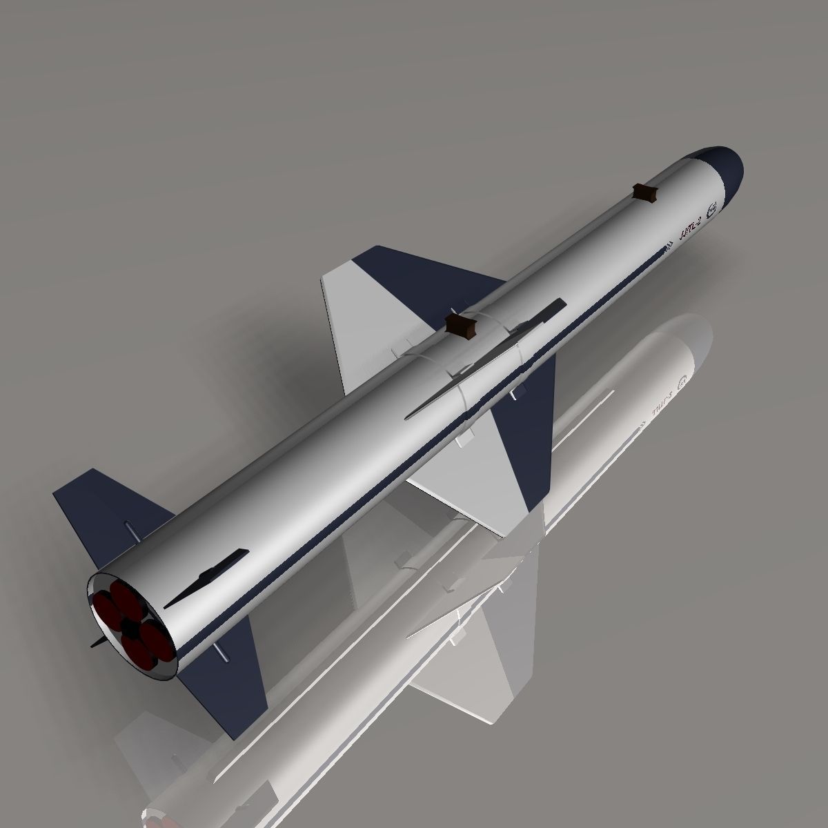 TL-2 Missile 3D model_4