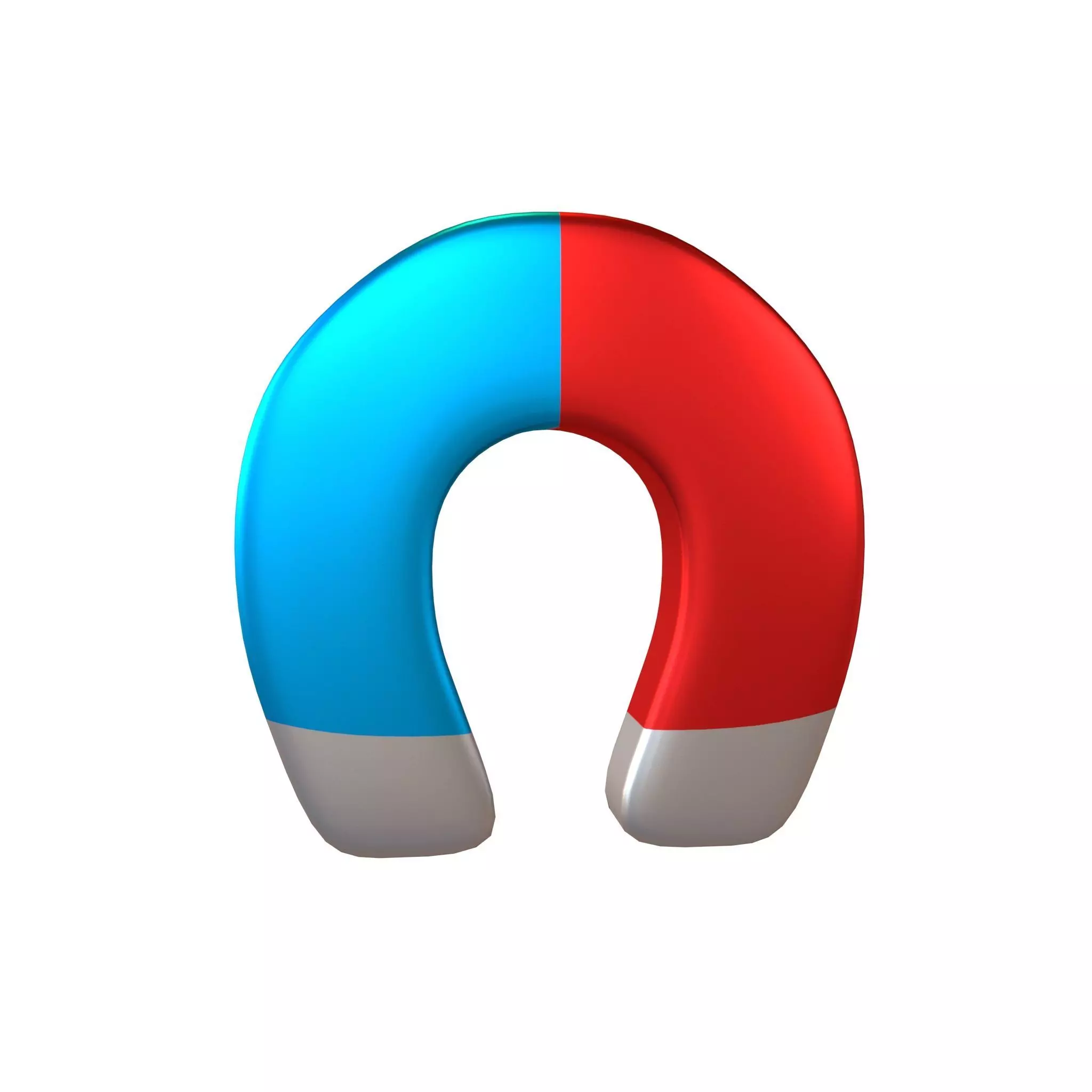 Magnet Emoji v1 004 Low-poly 3D model_0