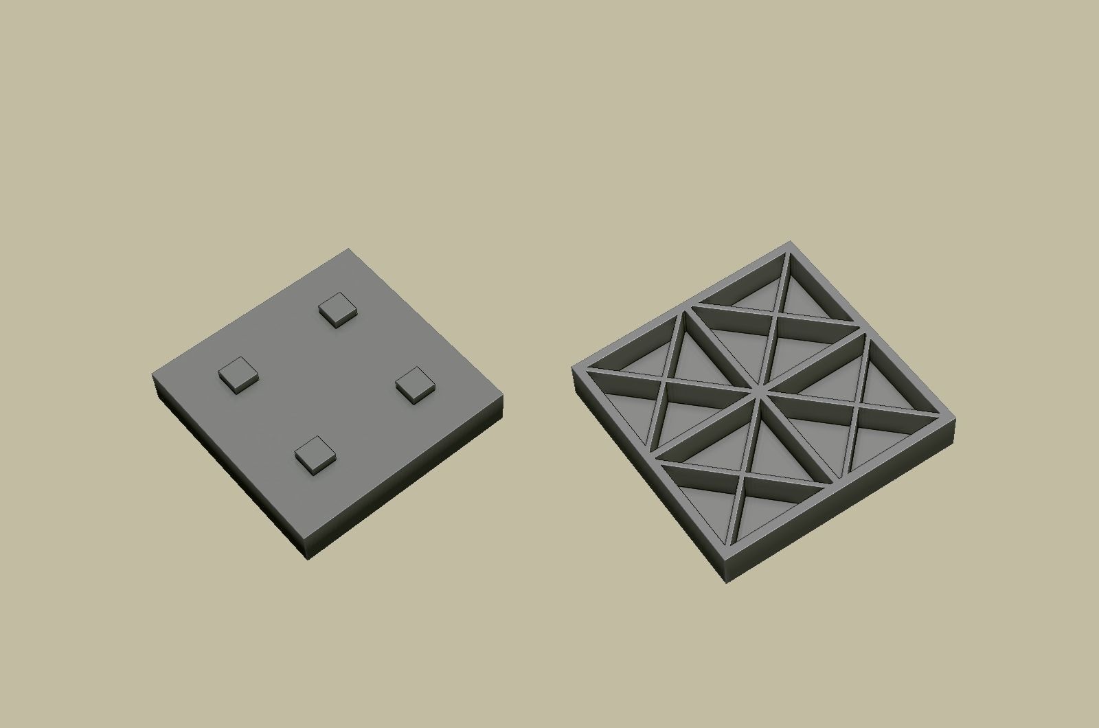 Printable 3D Model Components of Retro Upholstery Columns 3D print model_14