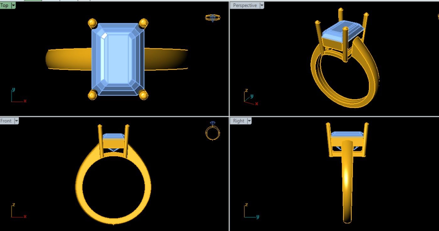 2 RING 3D model_1