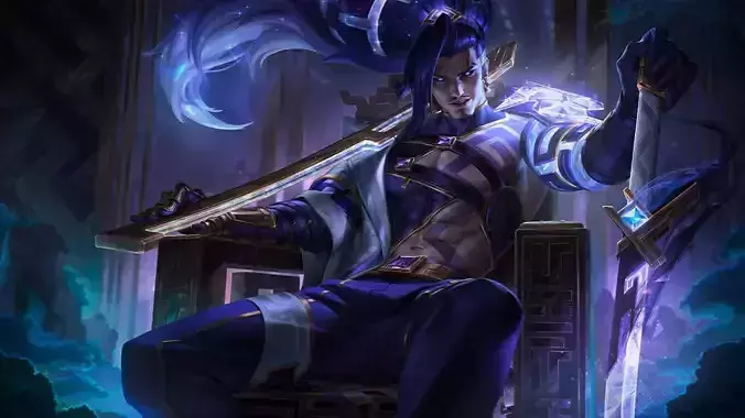 Yasuo Prestige inkshadow sword weapons fan art 3D print model