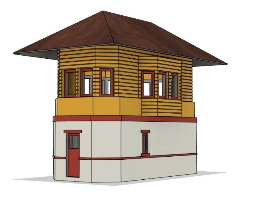 Signal House 3D print model_1