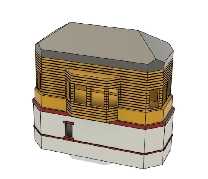 Signal House 3D print model_4
