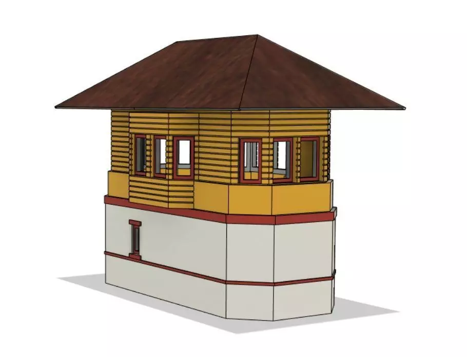 Signal House 3D print model_0