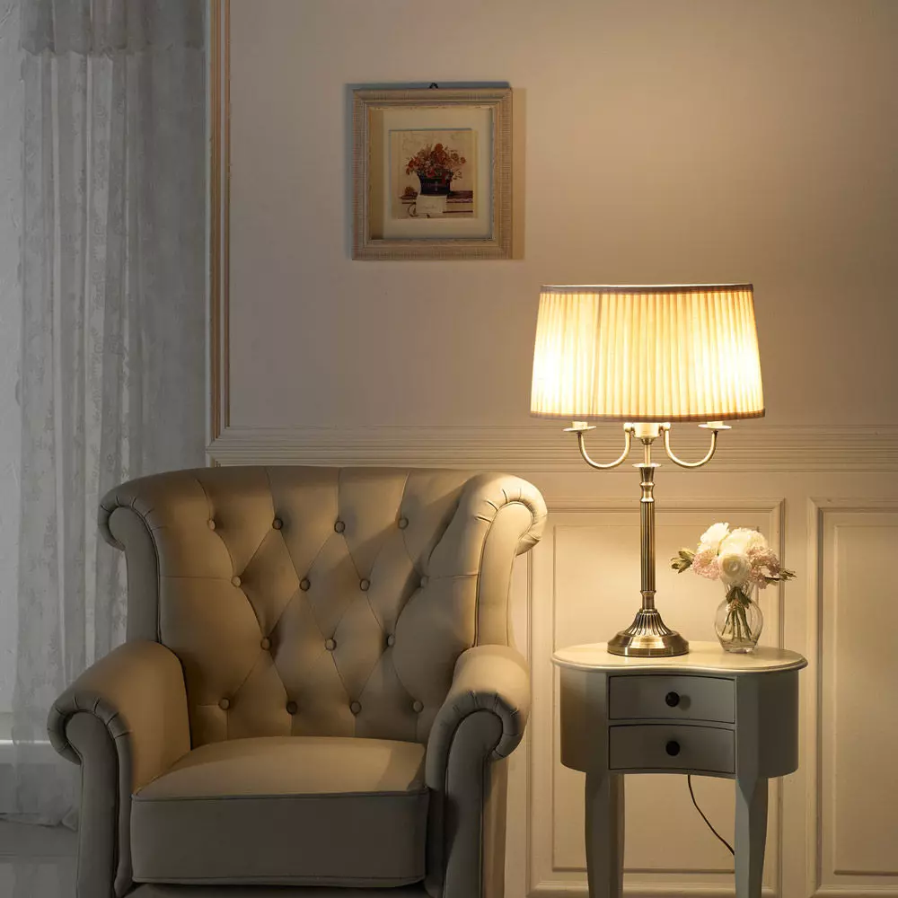 Baroness Bronze Table Stand 3D model_0