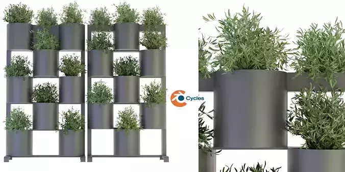 Collection plant vol 68 - blender model 3D model