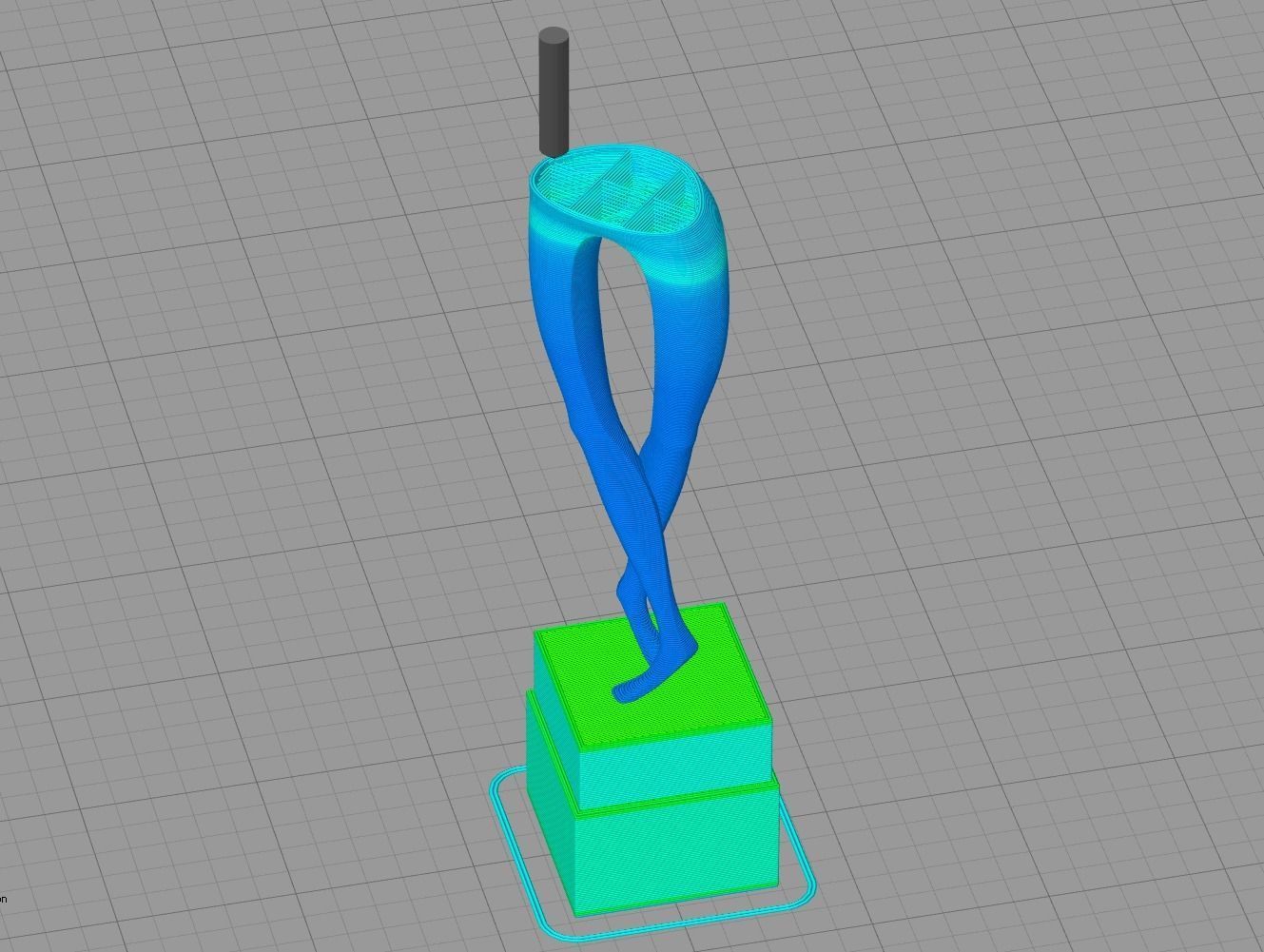 Ballet dance sculpture 3D print model_10