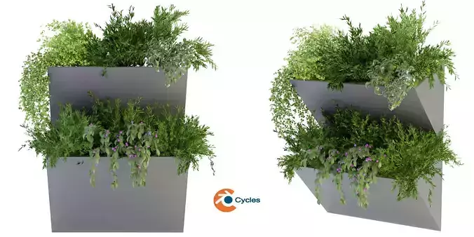 Collection plant vol 70 - blender model 