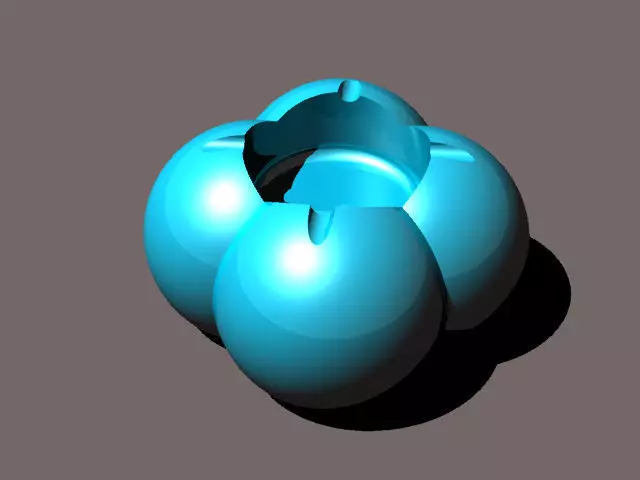 Ashtray 3D print model_0