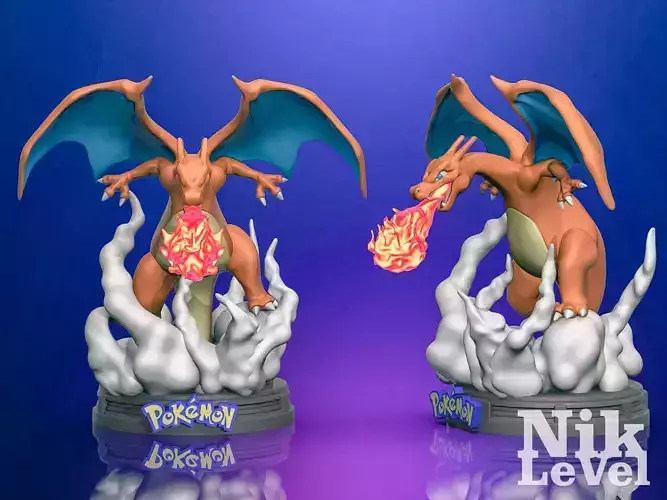 Charizard Pokemon 3D Printable 