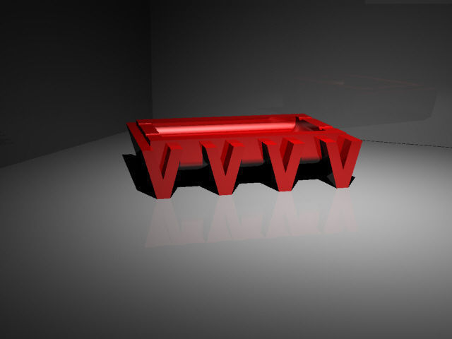 Ashtray 3D print model_1