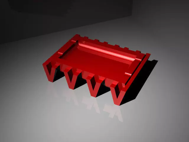 Ashtray 3D print model_0