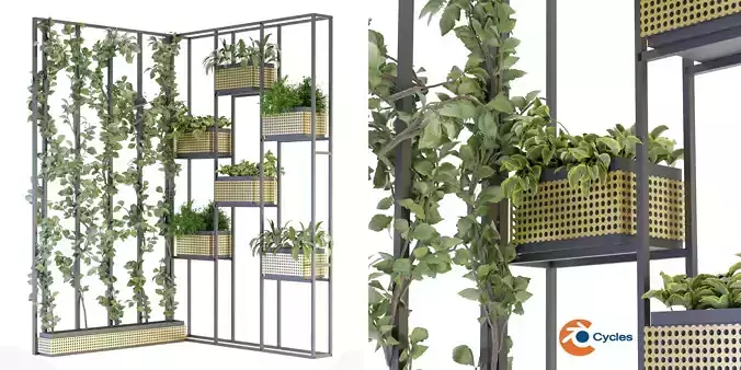 Collection plant vol 80 - blender model 3D model