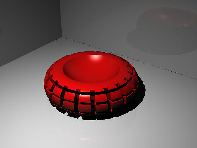 Ashtray 3D print model