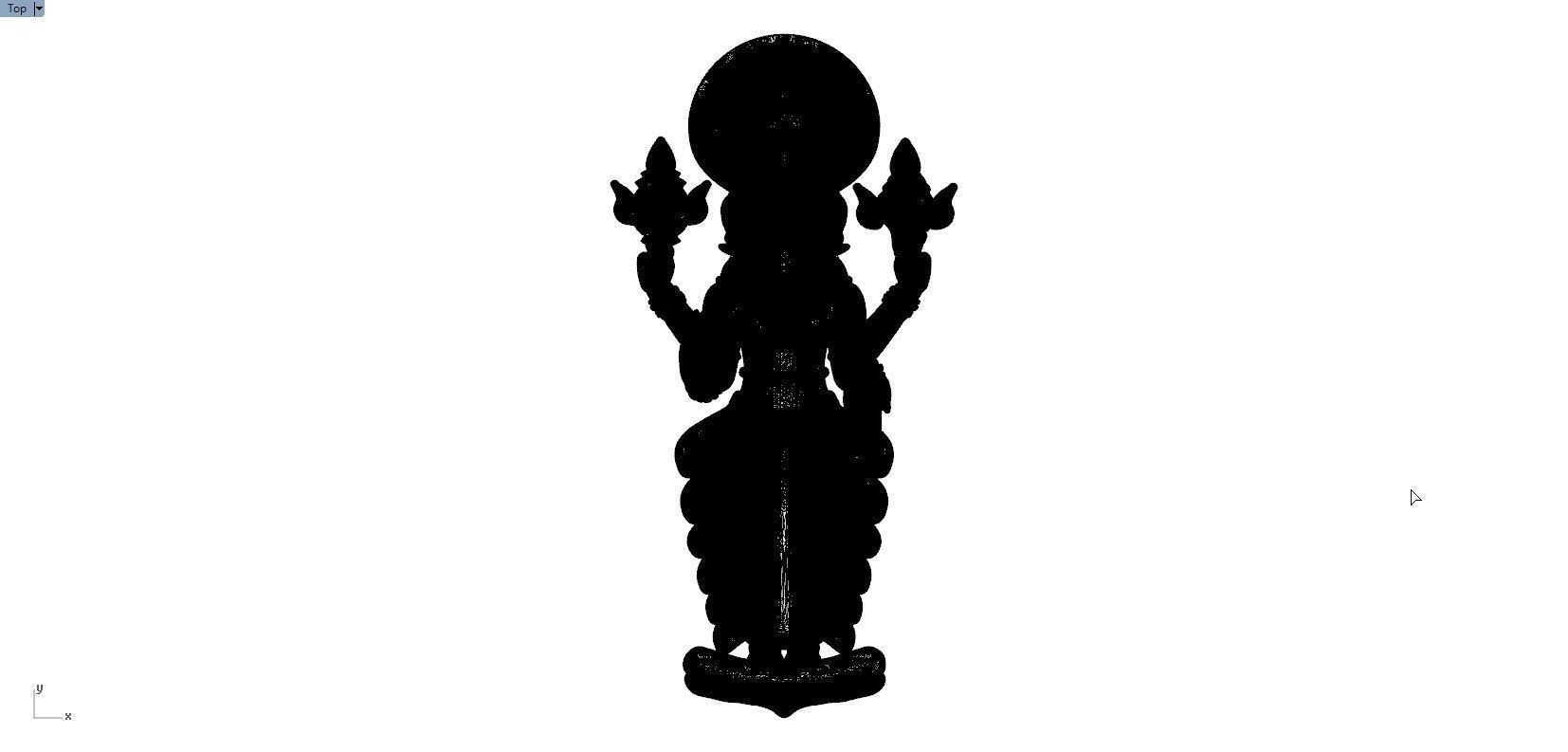 PERUMAL LOCKET 3D print model_10