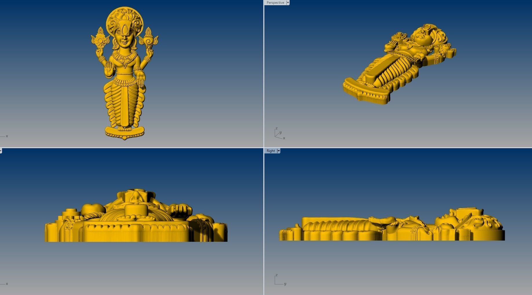 PERUMAL LOCKET 3D print model_5